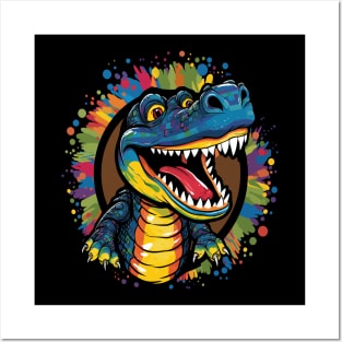 Alligator Happiness Posters and Art